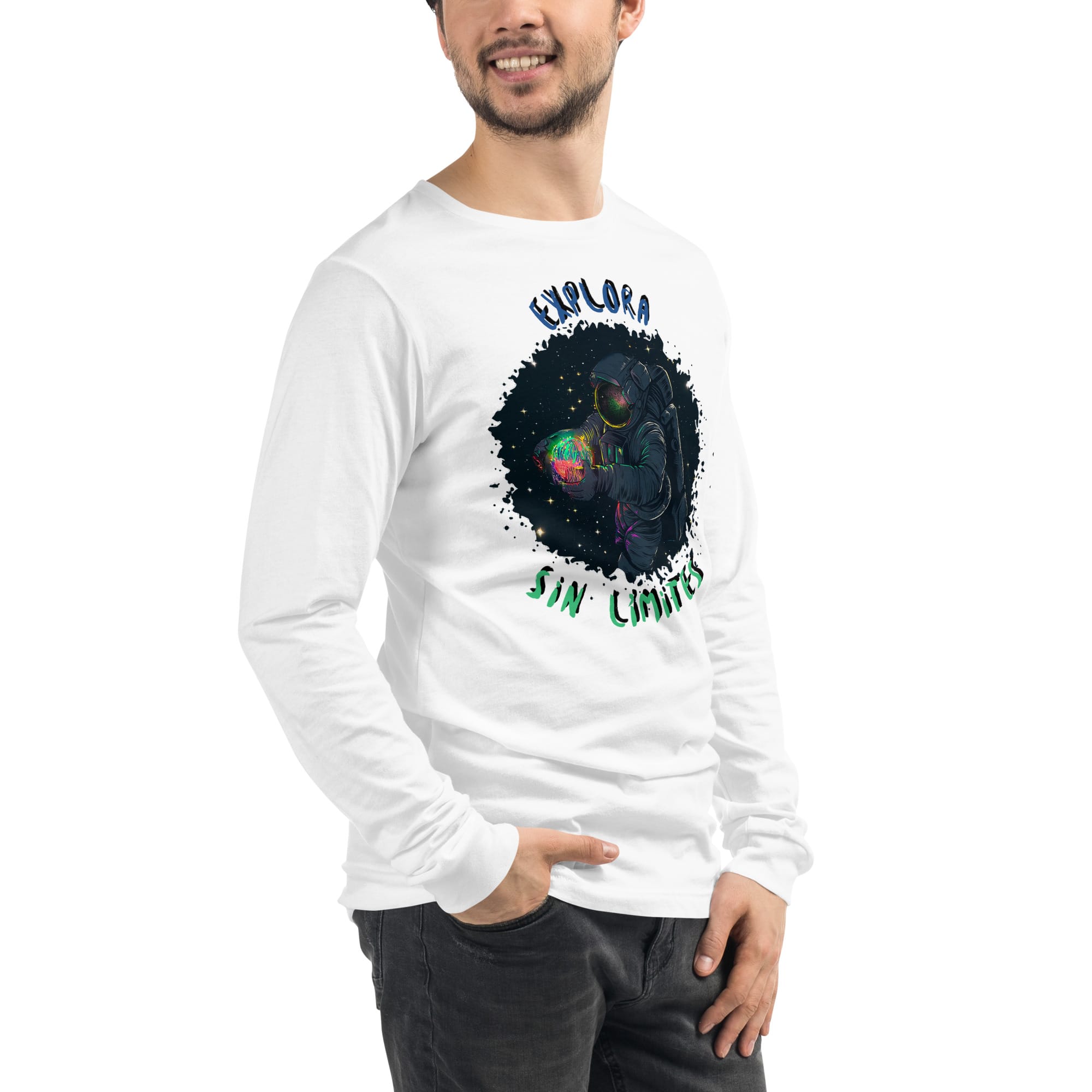 Camiseta Manga Larga Unisex BLACK SPACE - Imagen 56