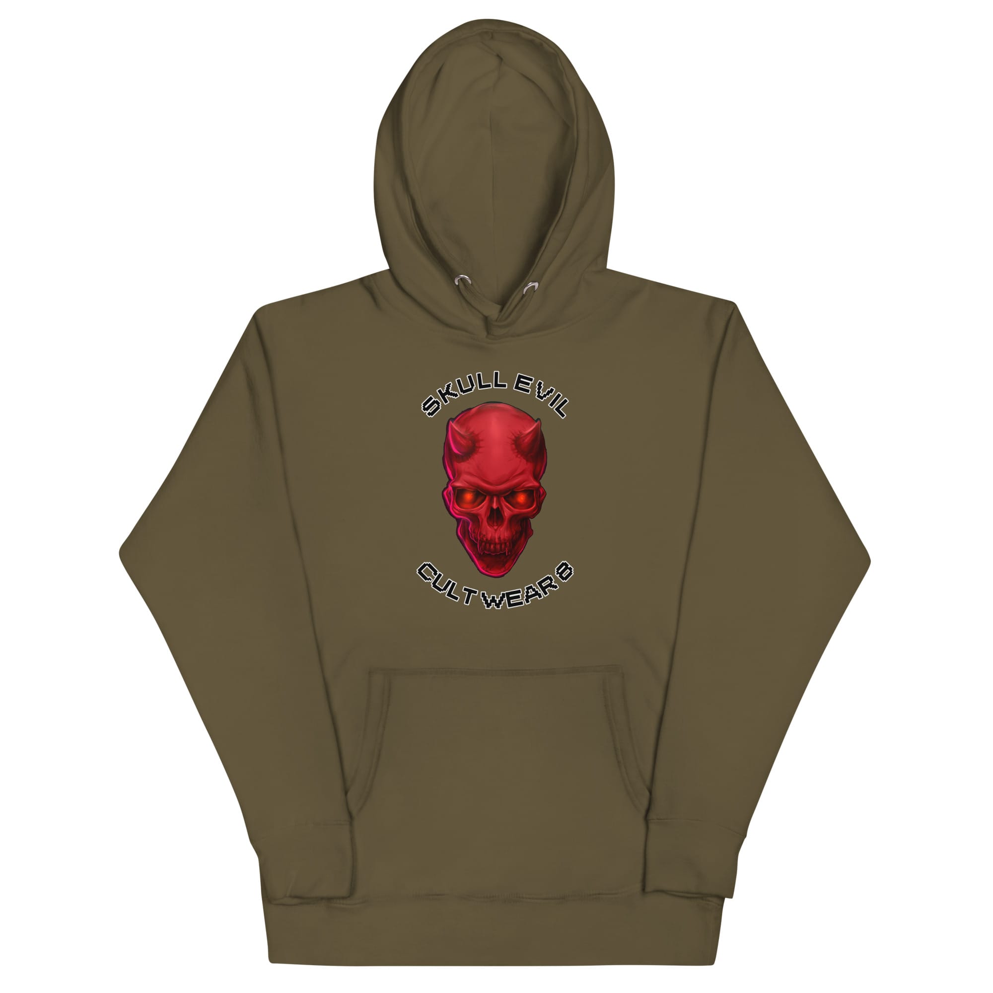 Sudadera Premium con Capucha Unisex Skull Evil CW8 - Imagen 6
