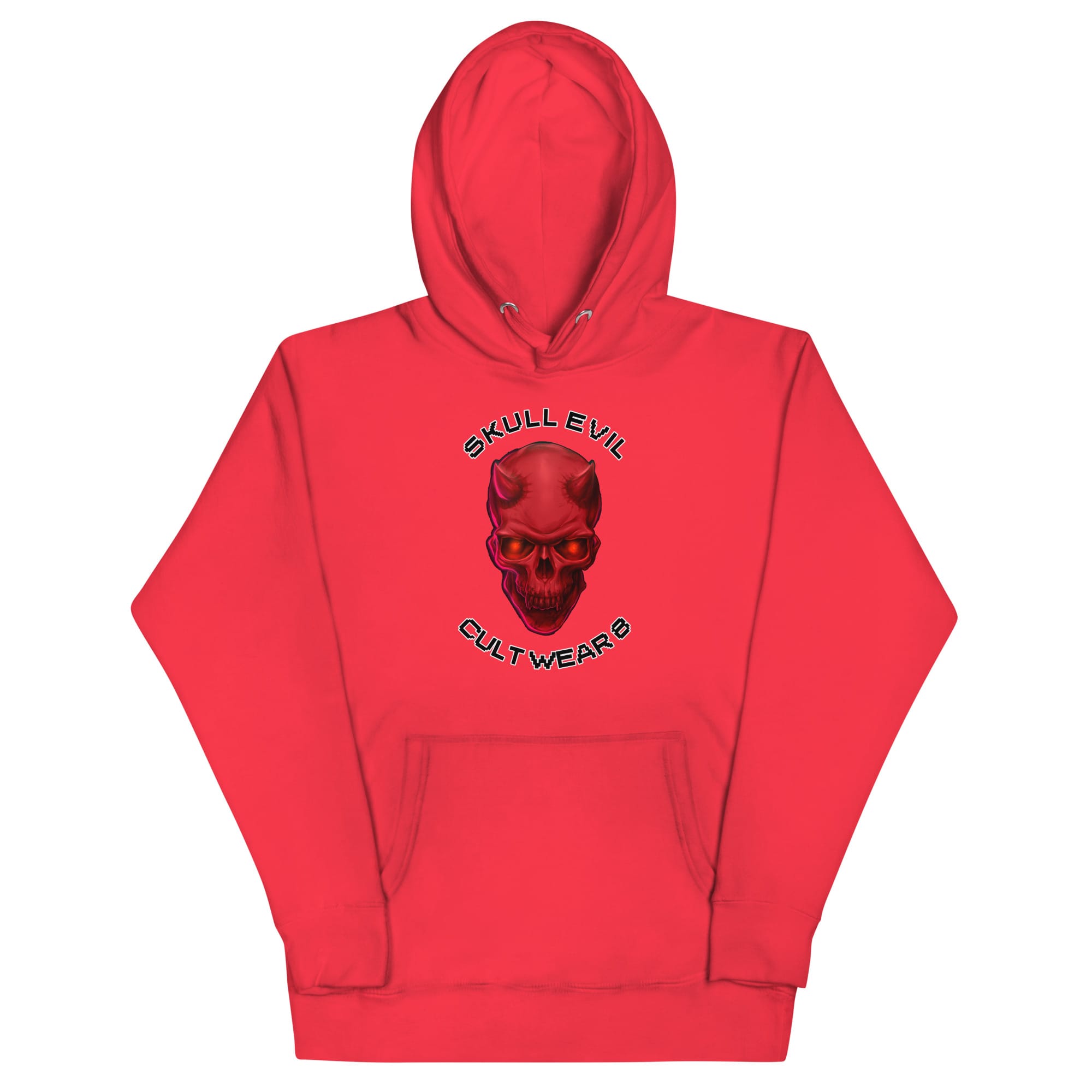 Sudadera Premium con Capucha Unisex Skull Evil CW8 - Imagen 8