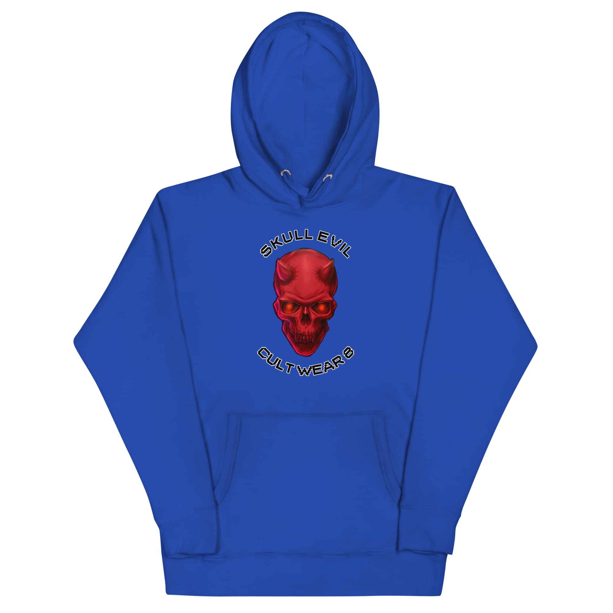 Sudadera Premium con Capucha Unisex Skull Evil CW8 - Imagen 4