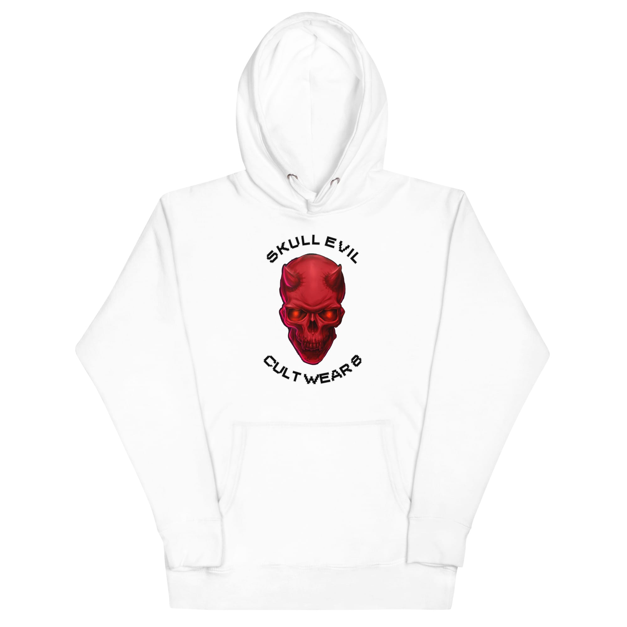Sudadera Premium con Capucha Unisex Skull Evil CW8 - Imagen 16