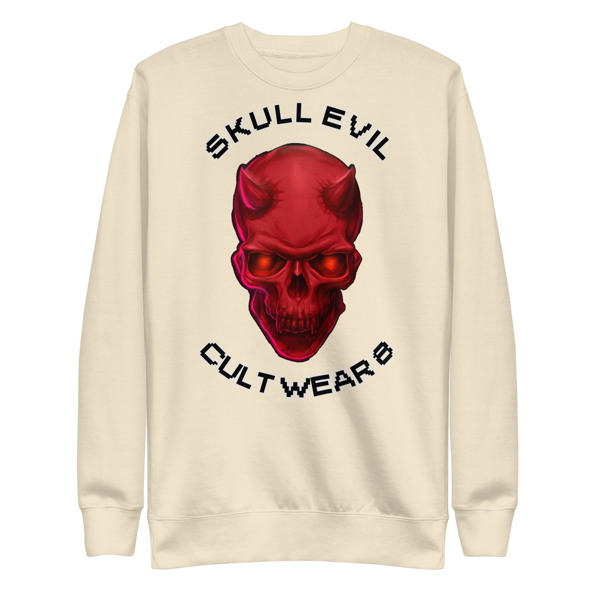 Sudadera Premium Unisex Skull Evil CW8 - Imagen 10