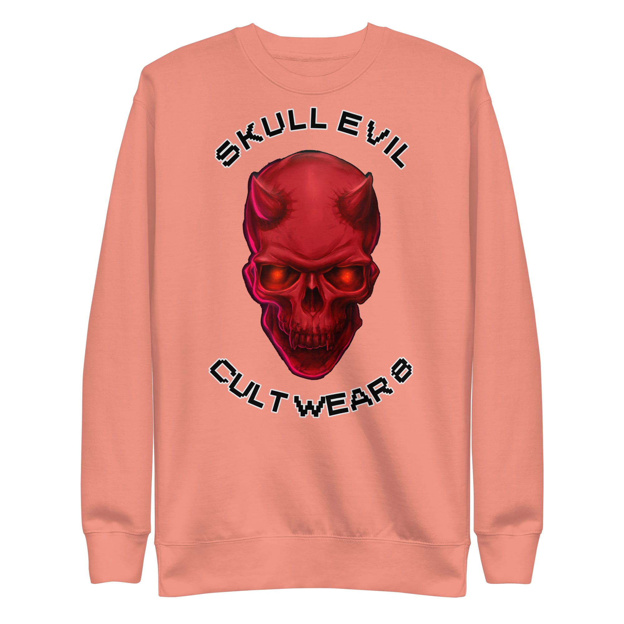 Sudadera Premium Unisex Skull Evil CW8 - Imagen 6