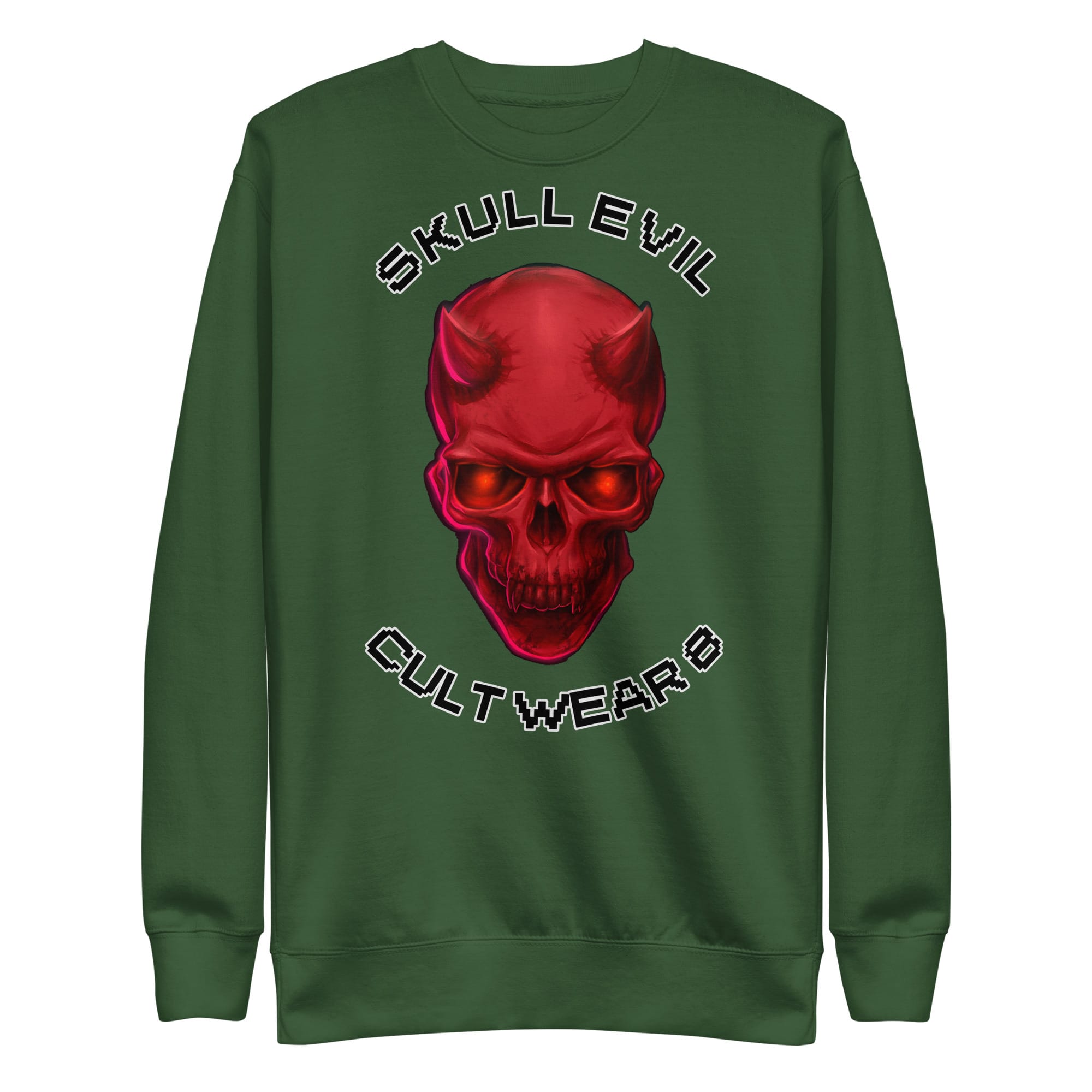Sudadera Premium Unisex Skull Evil CW8