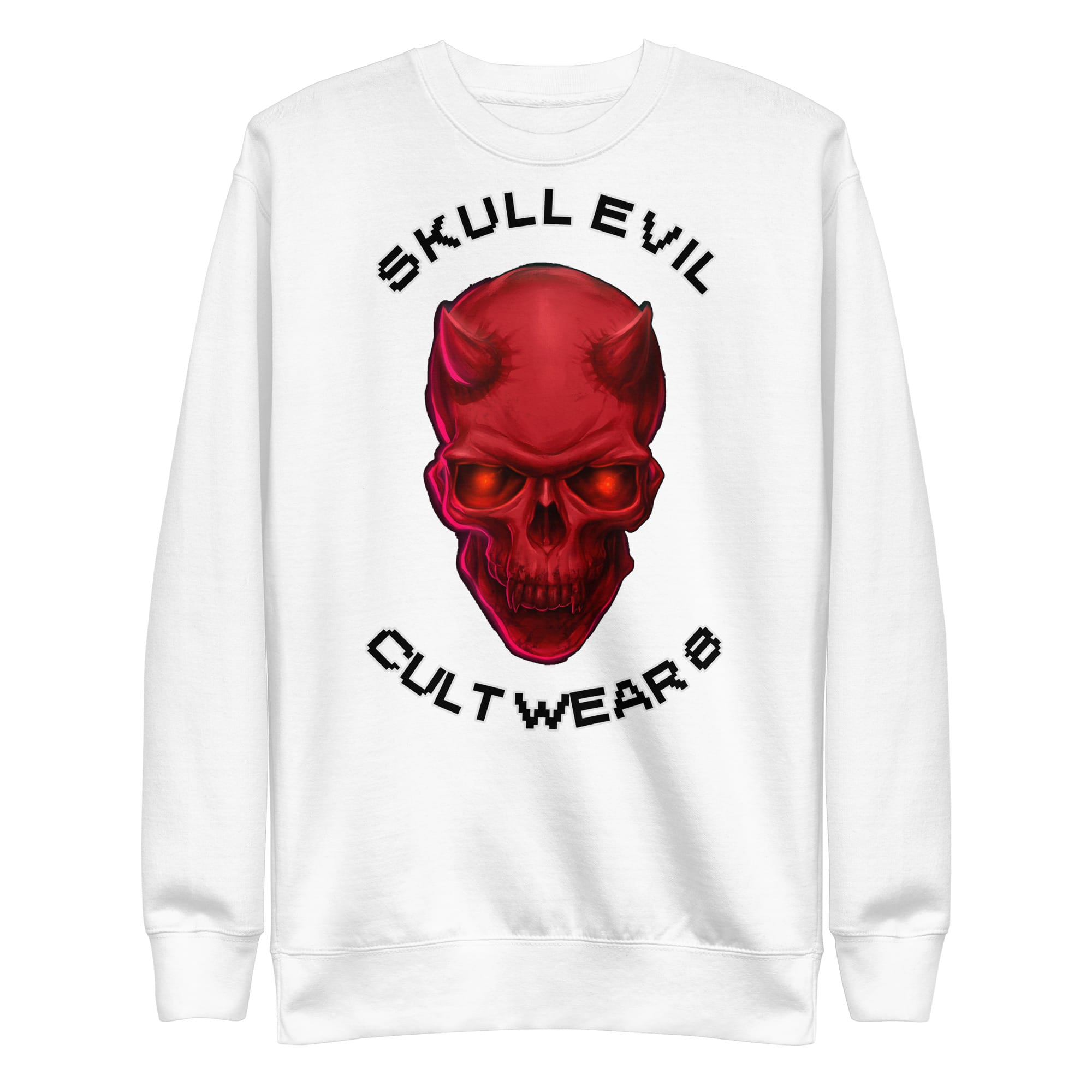 Sudadera Premium Unisex Skull Evil CW8 - Imagen 12