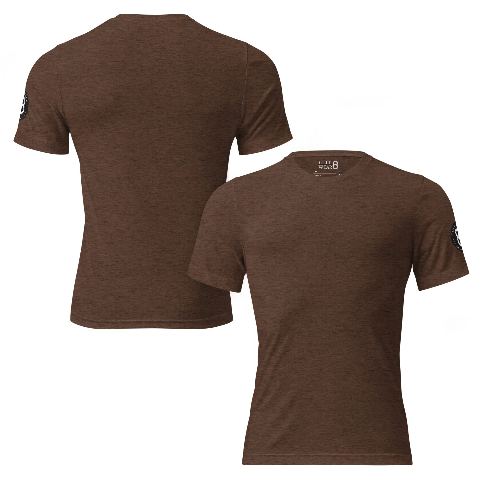 Camiseta Manga Corta Triblend Unisex «MINIMAL» - Imagen 4