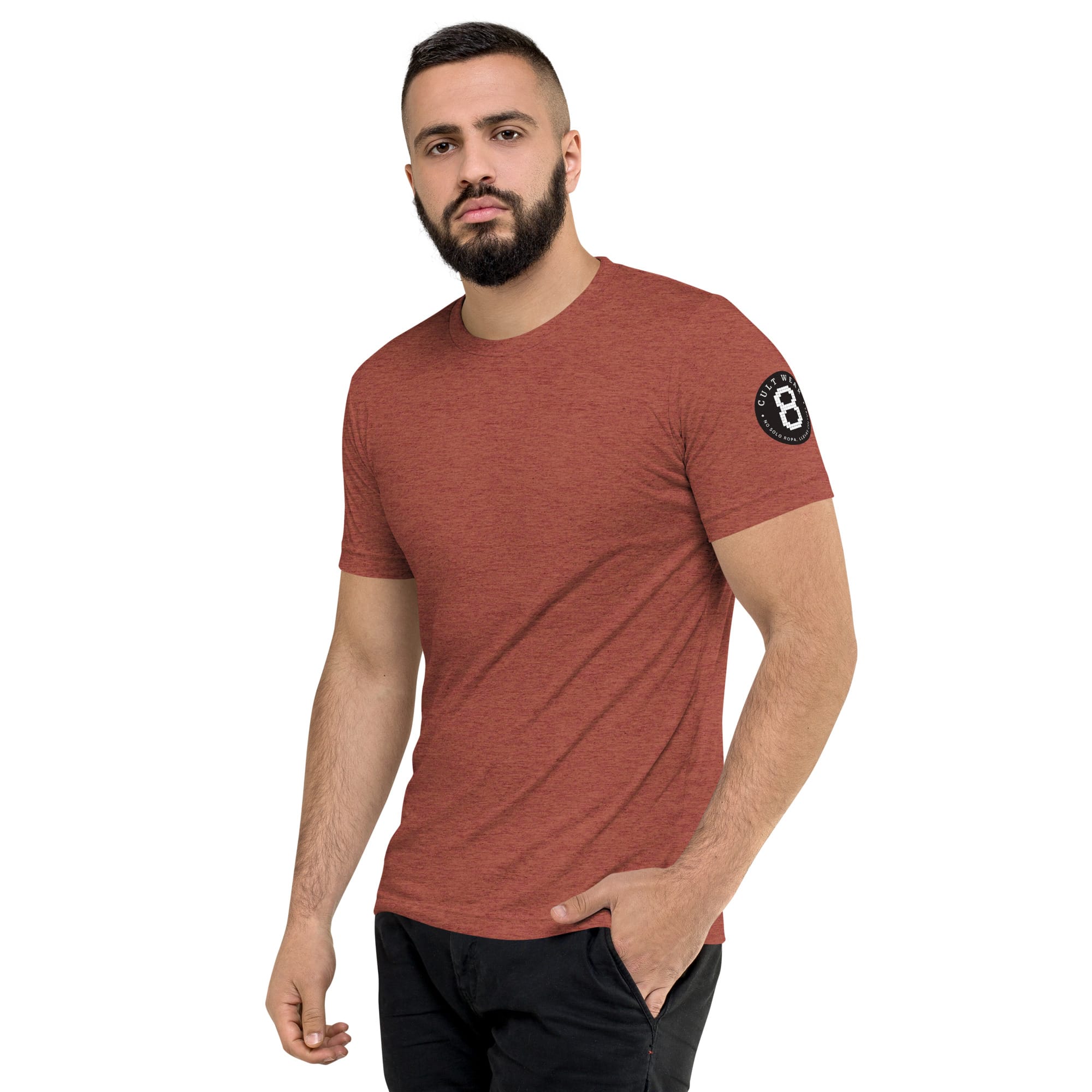 Camiseta Manga Corta Triblend Unisex «MINIMAL» - Imagen 50