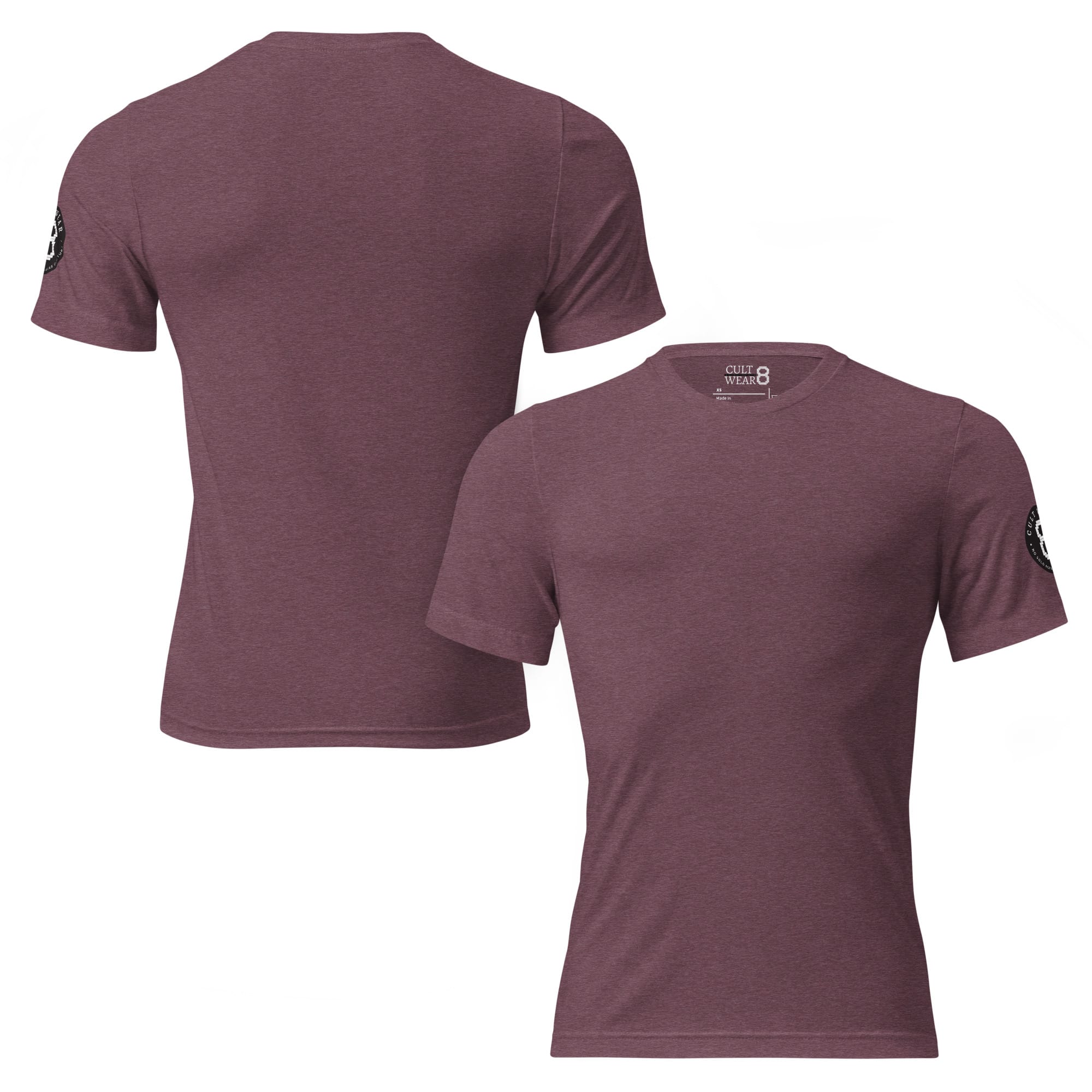 Camiseta Manga Corta Triblend Unisex «MINIMAL» - Imagen 7