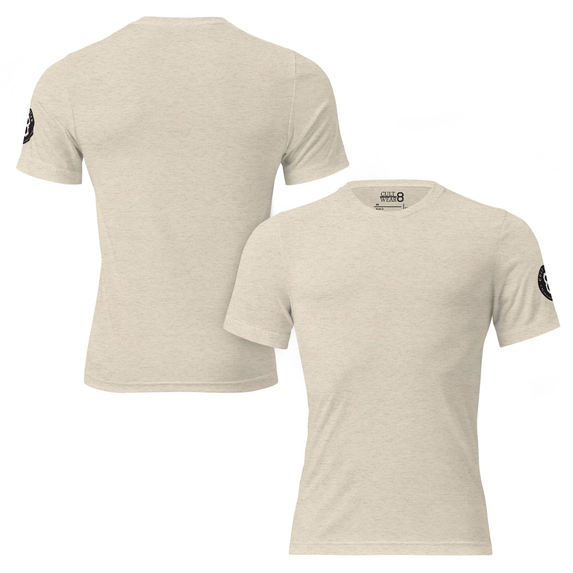 Camiseta Manga Corta Triblend Unisex «MINIMAL» - Imagen 13