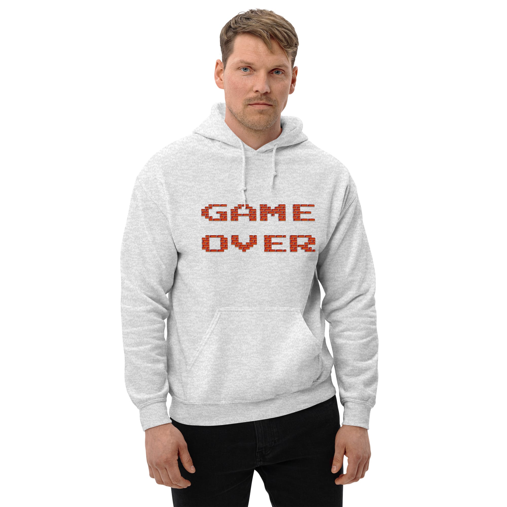 Sudadera Invierno con Capucha Unisex Game Over Ladrillos - Imagen 61