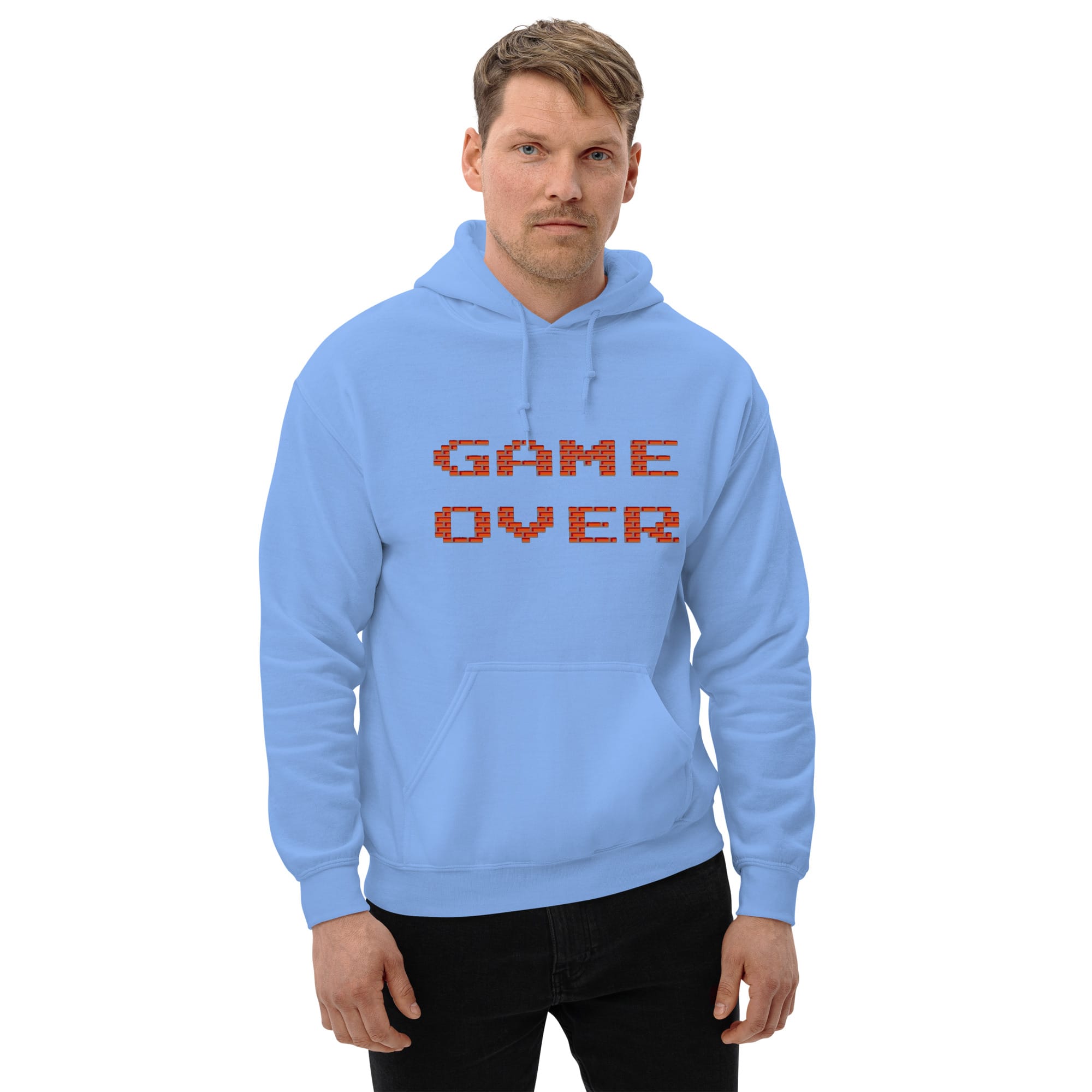 Sudadera Invierno con Capucha Unisex Game Over Ladrillos - Imagen 45