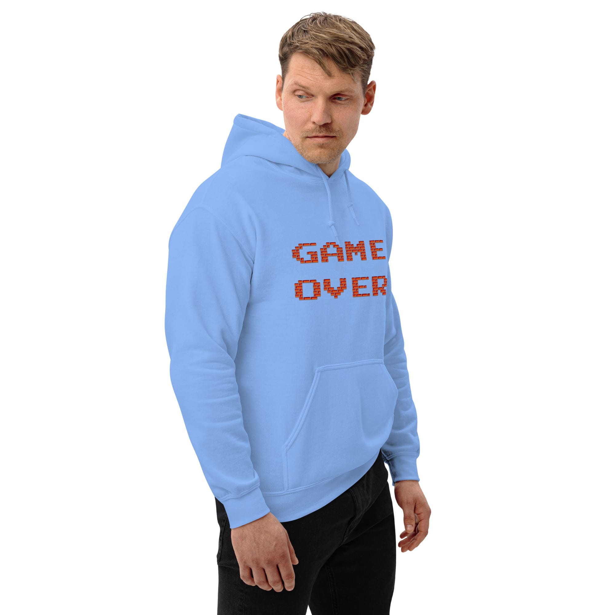 Sudadera Invierno con Capucha Unisex Game Over Ladrillos - Imagen 48