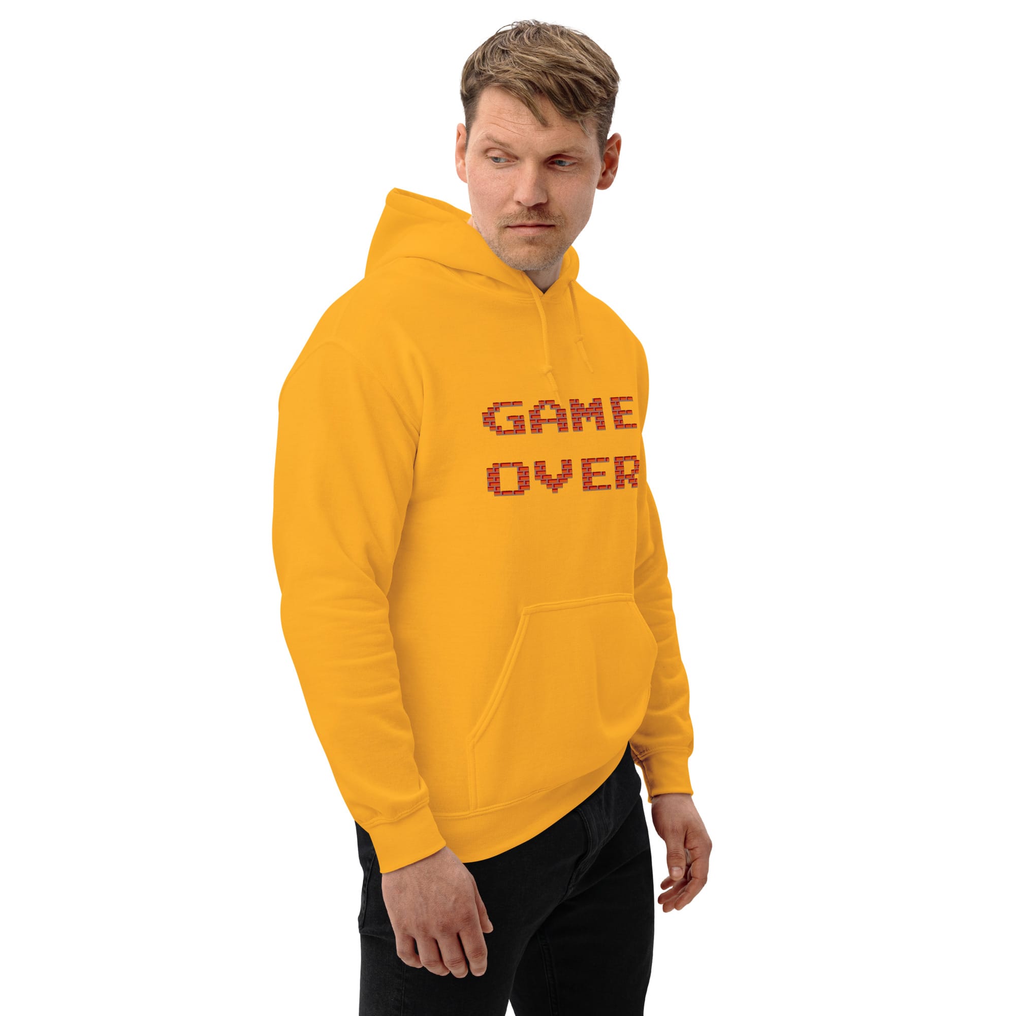 Sudadera Invierno con Capucha Unisex Game Over Ladrillos - Imagen 52
