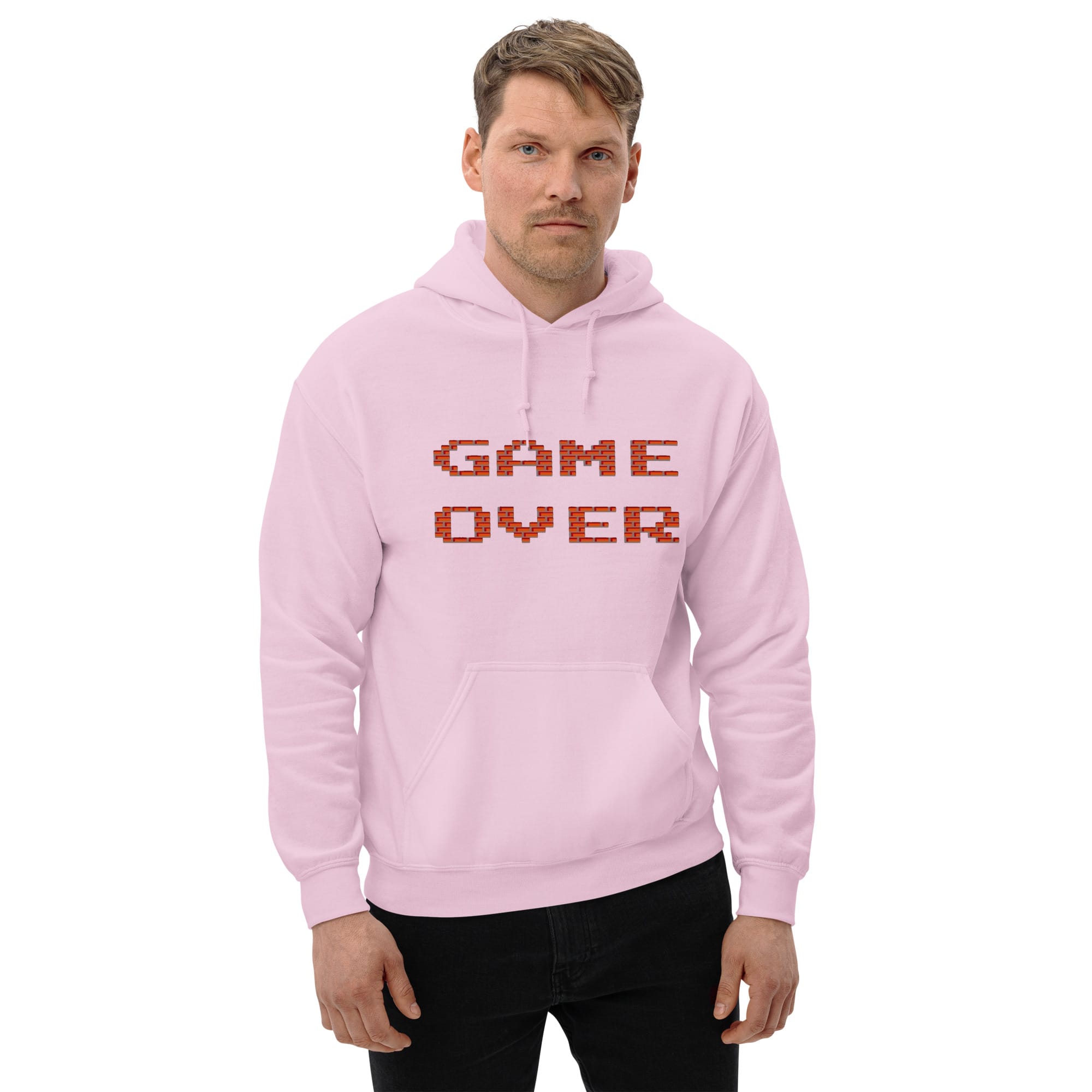 Sudadera Invierno con Capucha Unisex Game Over Ladrillos - Imagen 57