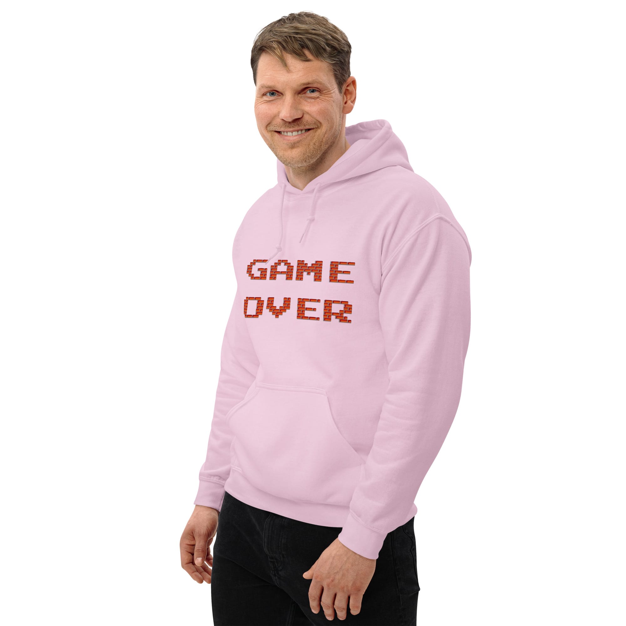 Sudadera Invierno con Capucha Unisex Game Over Ladrillos - Imagen 59