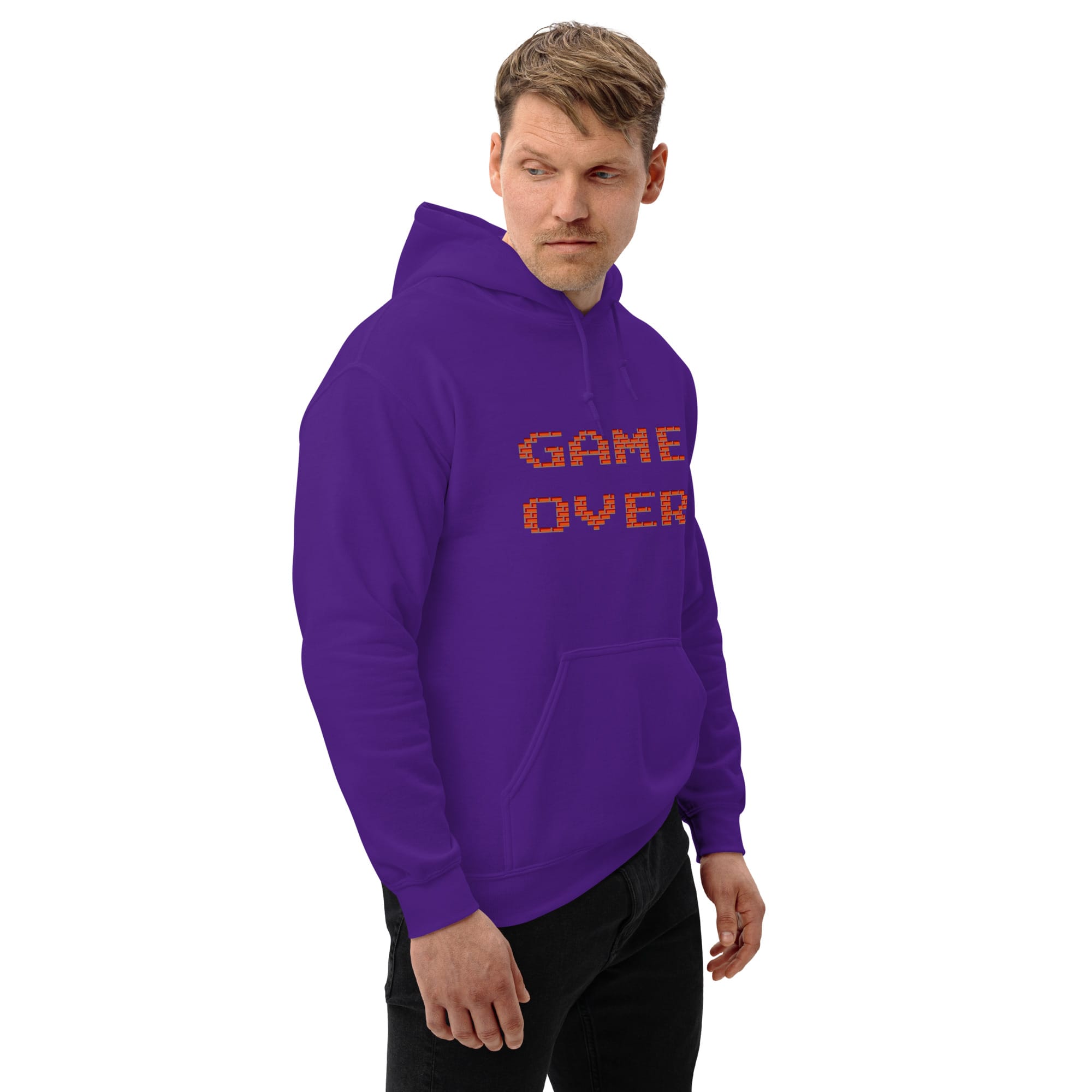 Sudadera Invierno con Capucha Unisex Game Over Ladrillos - Imagen 20